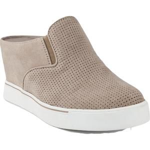 Sugar Womens Kallie Taupe Faux Suede Casual and Fashion Sneakers Wedges Used